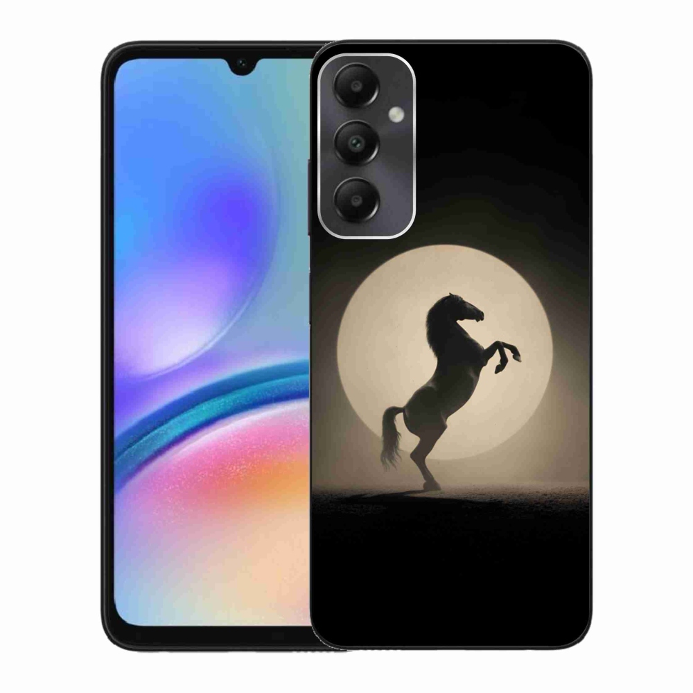 Gélový kryt mmCase na Samsung Galaxy A05s - kôň v siluete