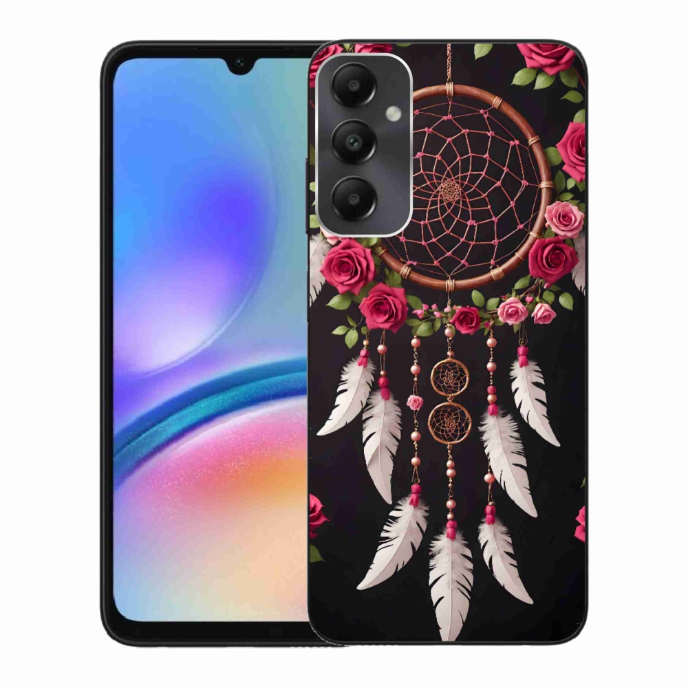 Gélový kryt mmCase na Samsung Galaxy A05s - lapač snov s ružami