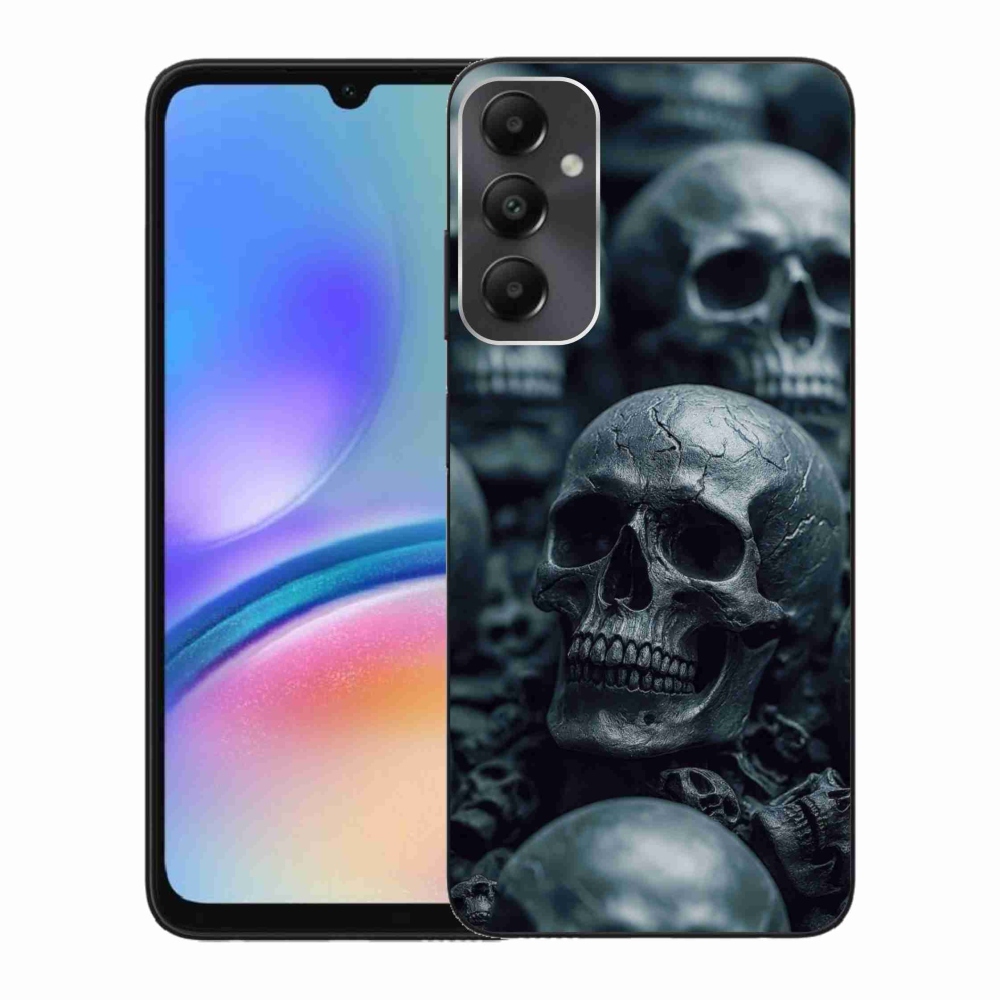 Gélový kryt mmCase na Samsung Galaxy A05s - lebka 2