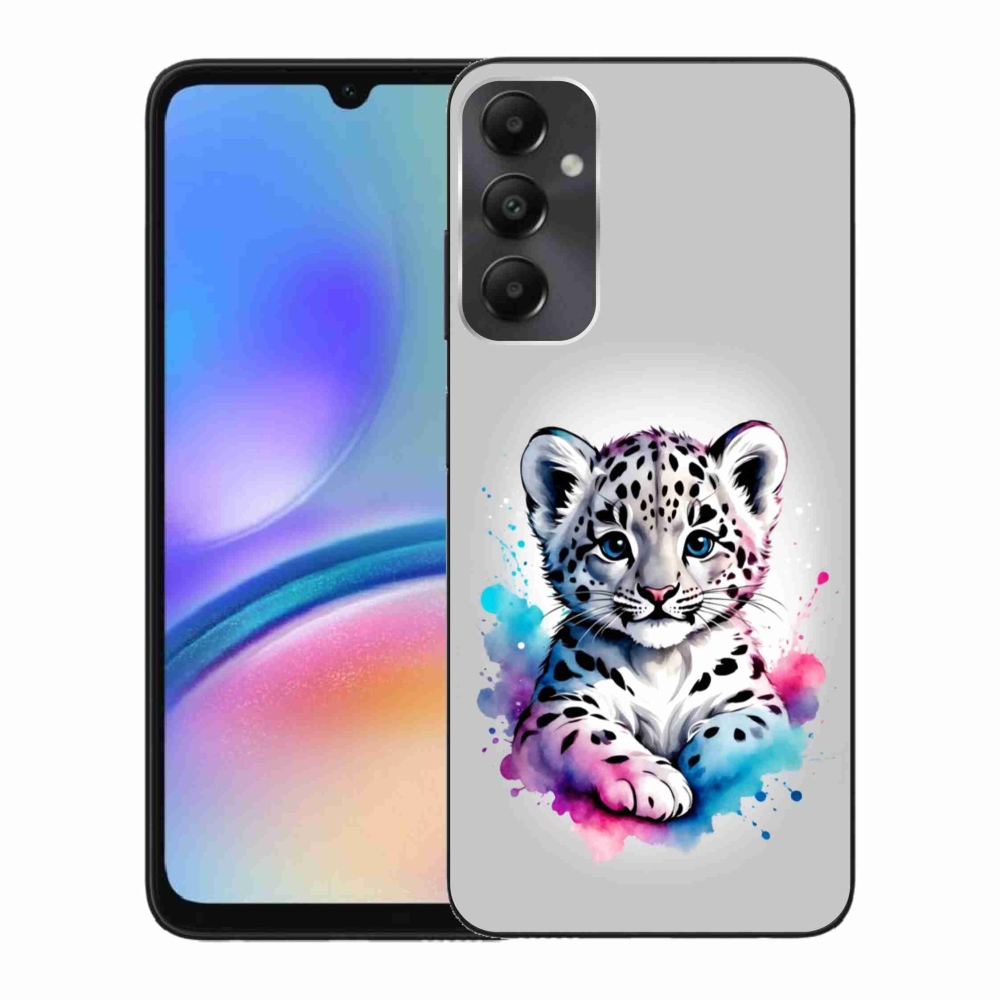 Gélový kryt mmCase na Samsung Galaxy A05s - leopardej mláďa