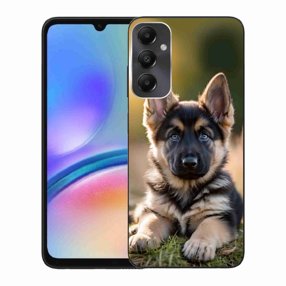 Gélový kryt mmCase na Samsung Galaxy A05s - nemecký ovčiak v prírode