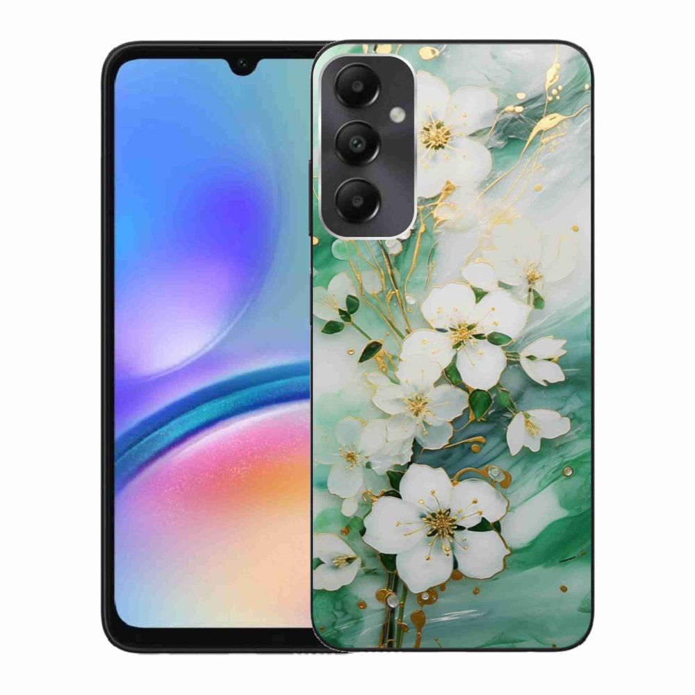 Gélový kryt mmCase na Samsung Galaxy A05s - nežné kvety