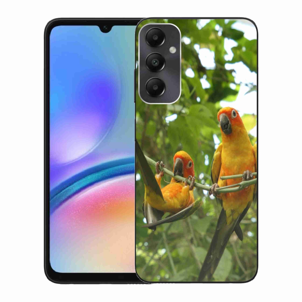 Gélový kryt mmCase na Samsung Galaxy A05s - papagáje aratingy