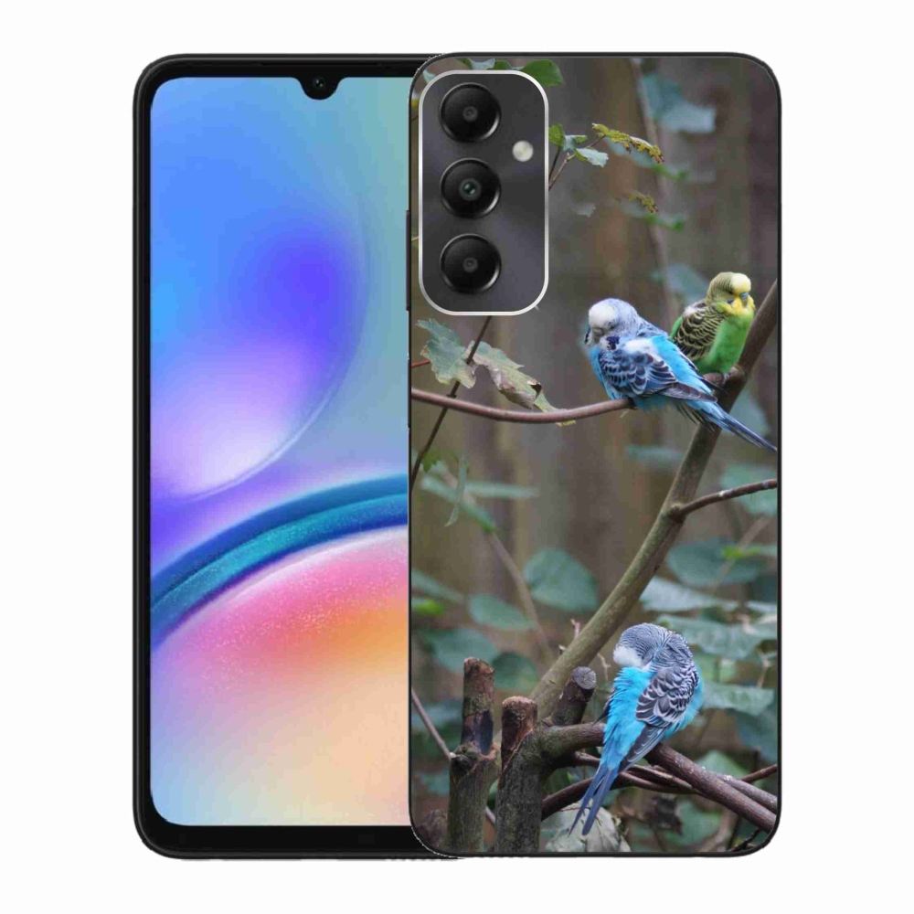Gélový kryt mmCase na Samsung Galaxy A05s - papagáje na vetve