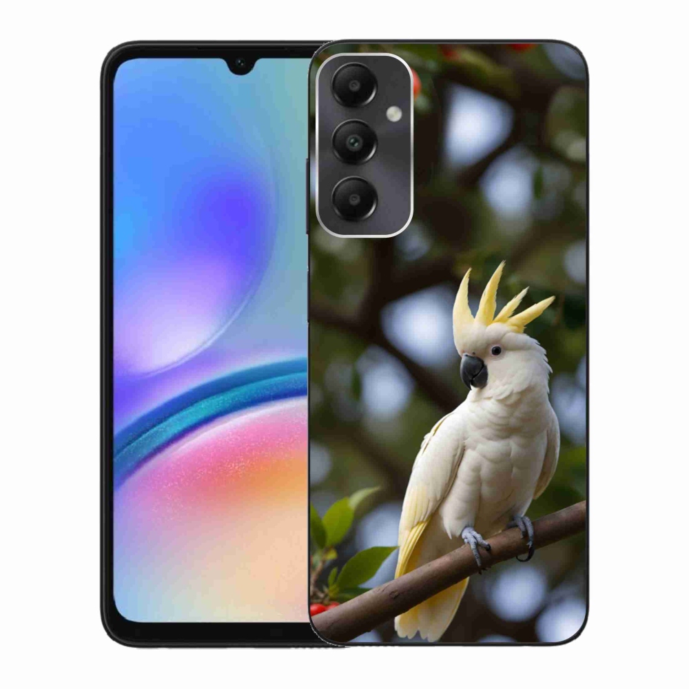 Gélový kryt mmCase na Samsung Galaxy A05s - papagáj kakadu 3
