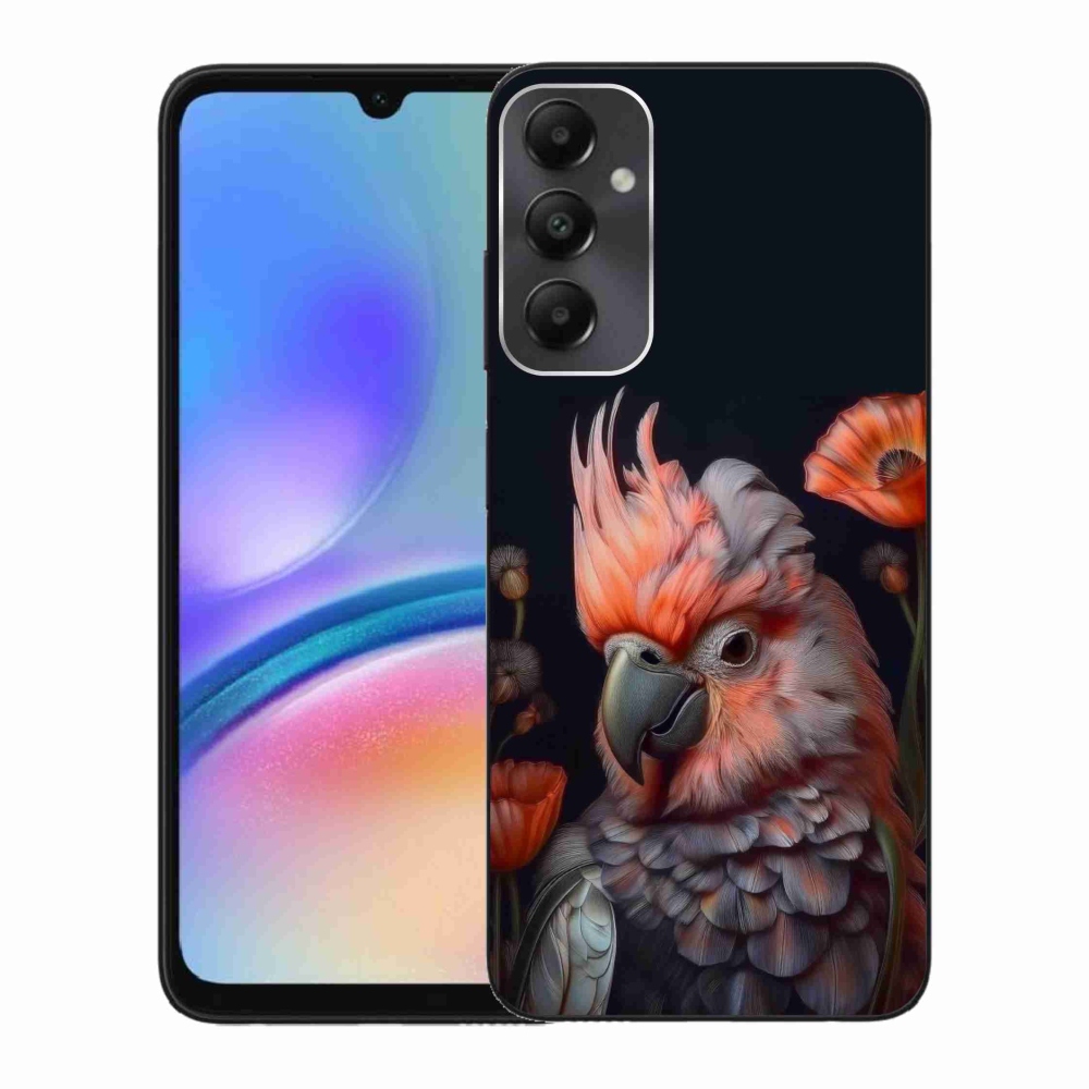 Gélový kryt mmCase na Samsung Galaxy A05s - papagáj kakadu vo farbách
