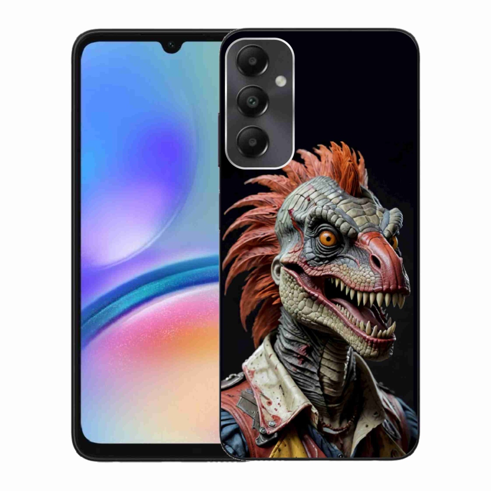 Gélový kryt mmCase na Samsung Galaxy A05s - punk dinosaurus