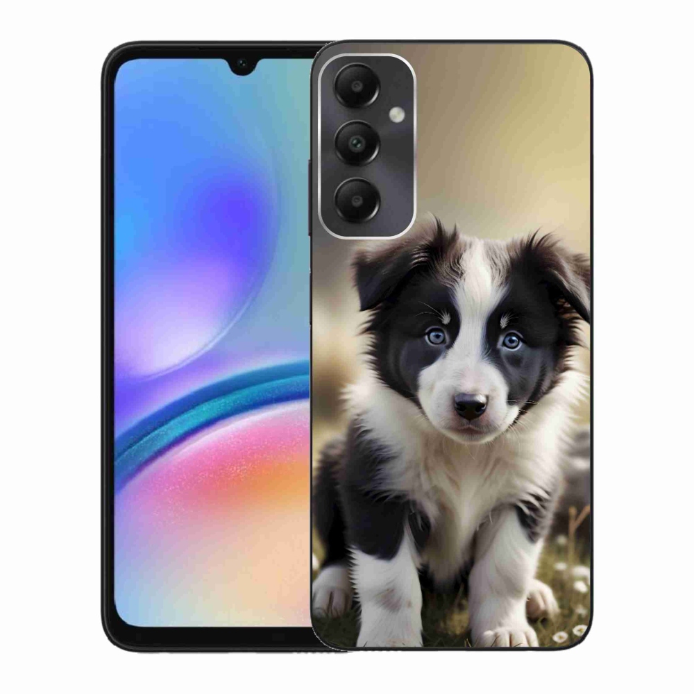 Gélový kryt mmCase na Samsung Galaxy A05s - roztomilá border kólia