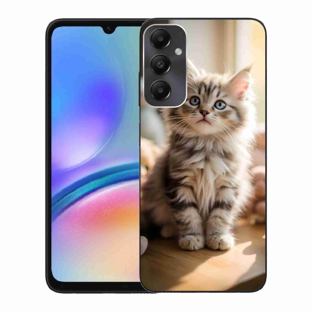 Gélový kryt mmCase na Samsung Galaxy A05s - roztomilé mačiatko 10