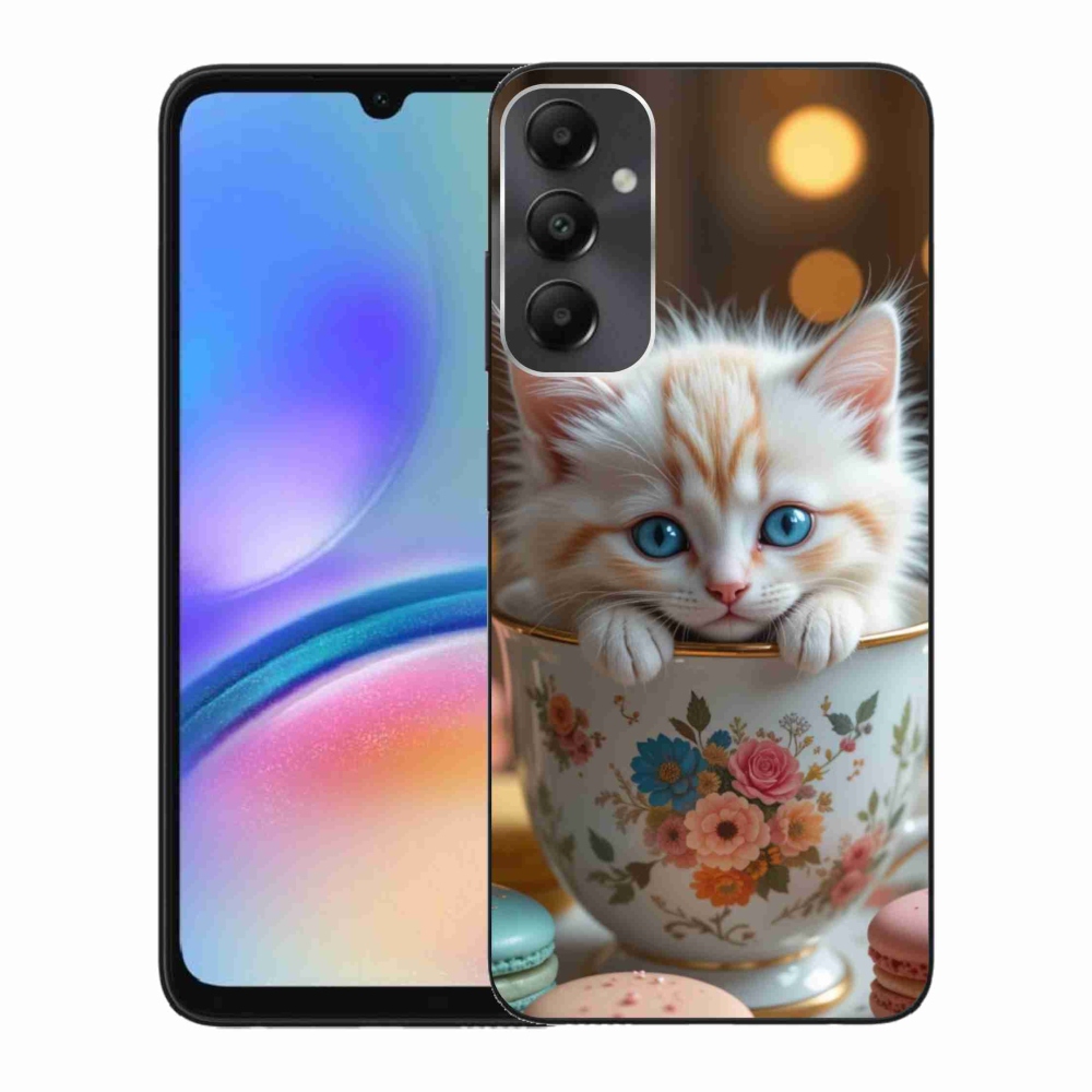 Gélový kryt mmCase na Samsung Galaxy A05s - roztomilé mačiatko 6