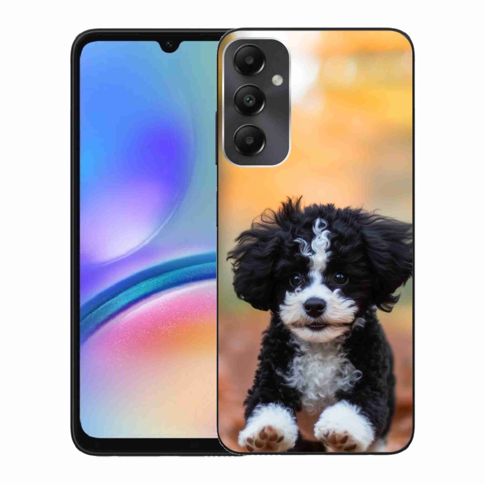 Gélový kryt mmCase na Samsung Galaxy A05s - roztomilé šteňa 2
