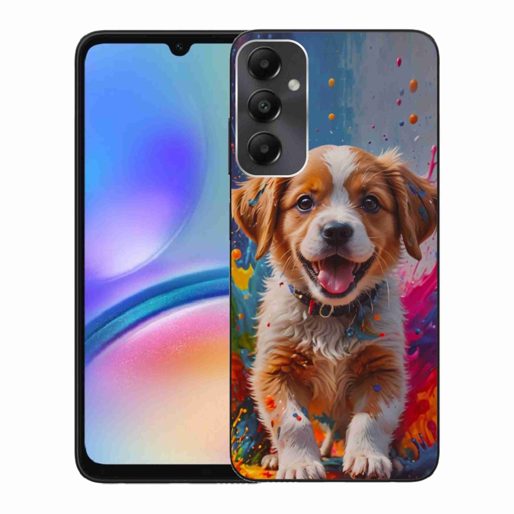 Gélový kryt mmCase na Samsung Galaxy A05s - roztomilé šteňa 3