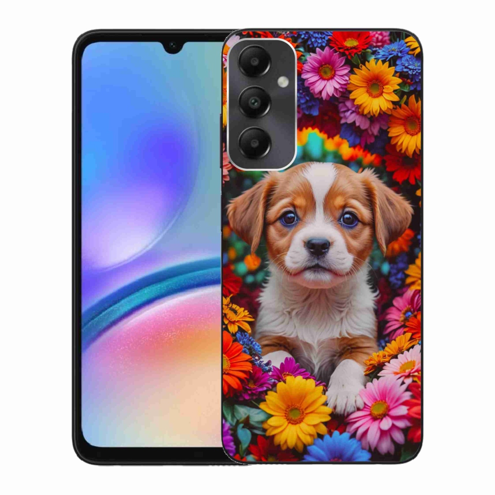 Gélový kryt mmCase na Samsung Galaxy A05s - roztomilé šteňa