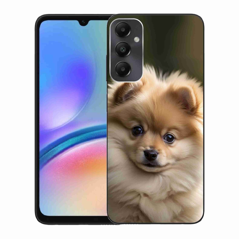 Gélový kryt mmCase na Samsung Galaxy A05s - roztomilý pomeranian 2