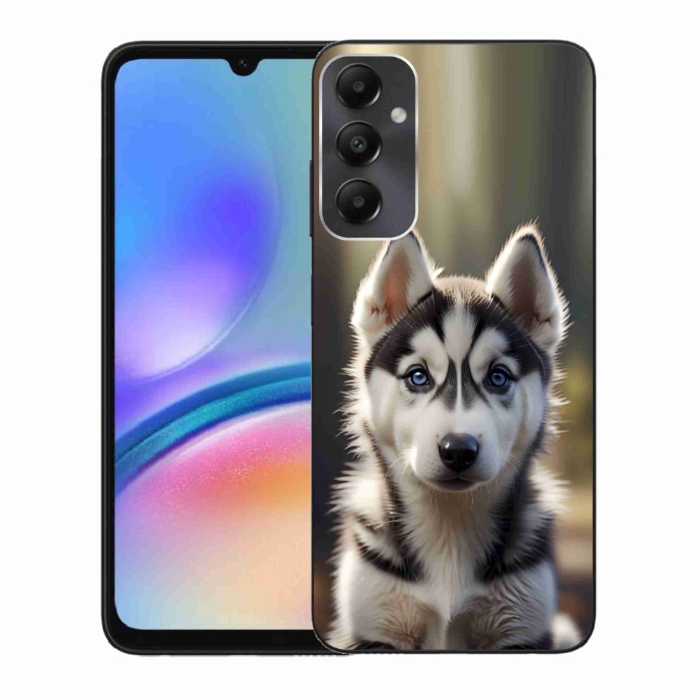 Gélový kryt mmCase na Samsung Galaxy A05s - roztomilý sibírsky husky
