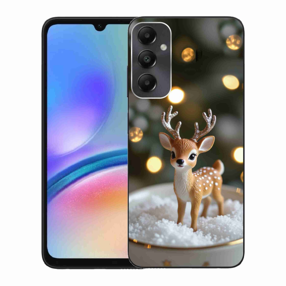 Gélový kryt mmCase na Samsung Galaxy A05s - roztomilý vianočný jeleň