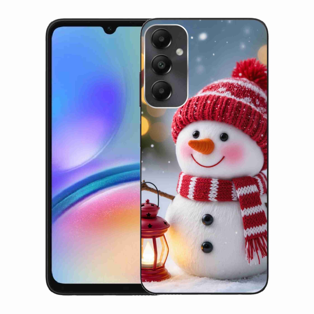 Gélový kryt mmCase na Samsung Galaxy A05s - snehuliak 2