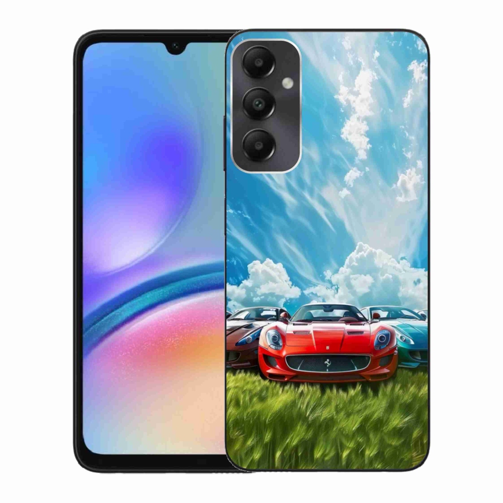 Gélový kryt mmCase na Samsung Galaxy A05s - športové vozidlá