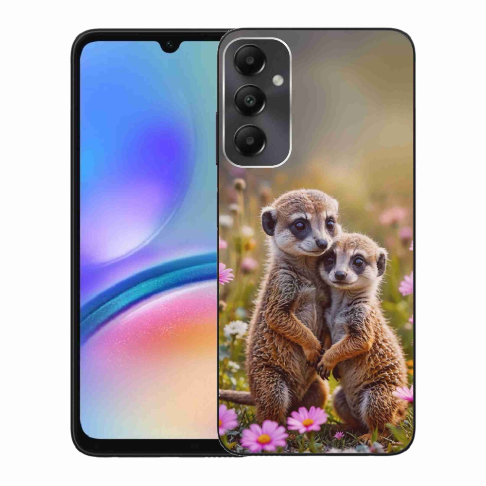 Gélový kryt mmCase na Samsung Galaxy A05s - surikatí duo