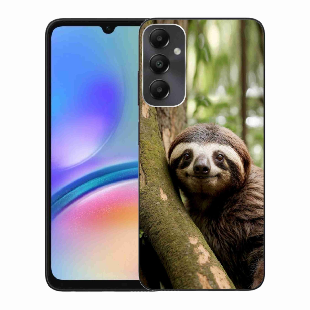 Gélový kryt mmCase na Samsung Galaxy A05s - usmievavý leňochod