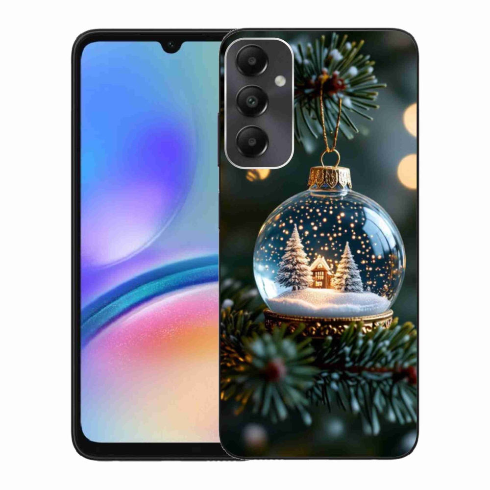 Gélový kryt mmCase na Samsung Galaxy A05s - vianočné gule 2
