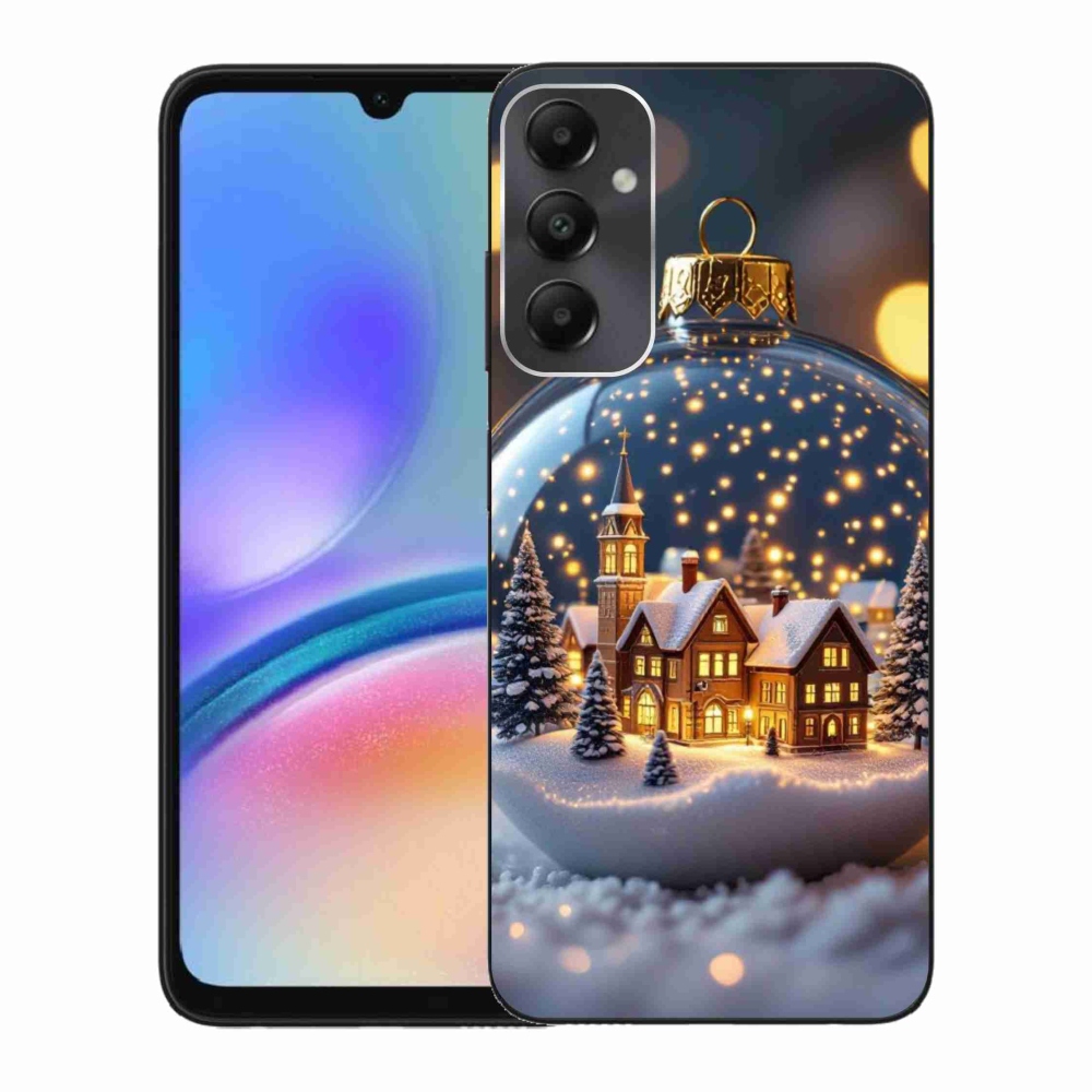 Gélový kryt mmCase na Samsung Galaxy A05s - vianočné gule 4
