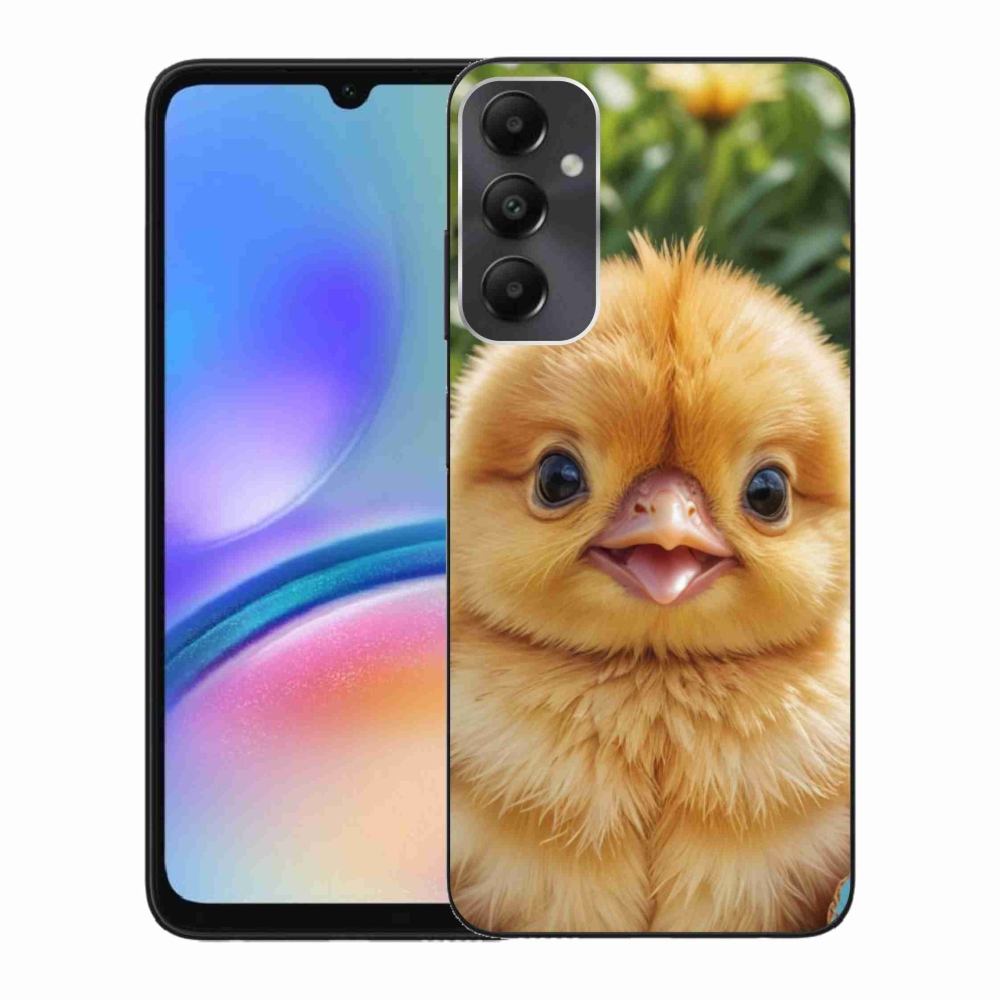 Gélový kryt mmCase na Samsung Galaxy A05s - veselé kuriatko