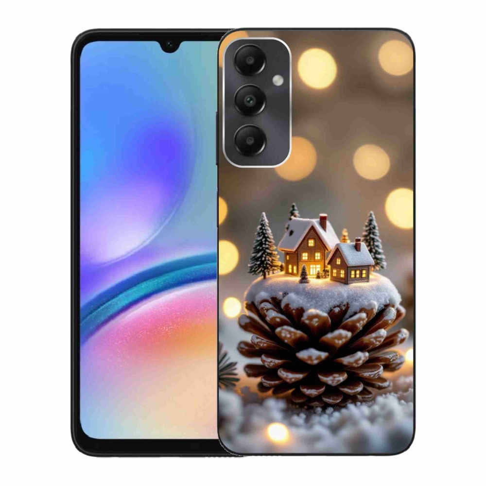 Gélový kryt mmCase na Samsung Galaxy A05s - zimná dedinka