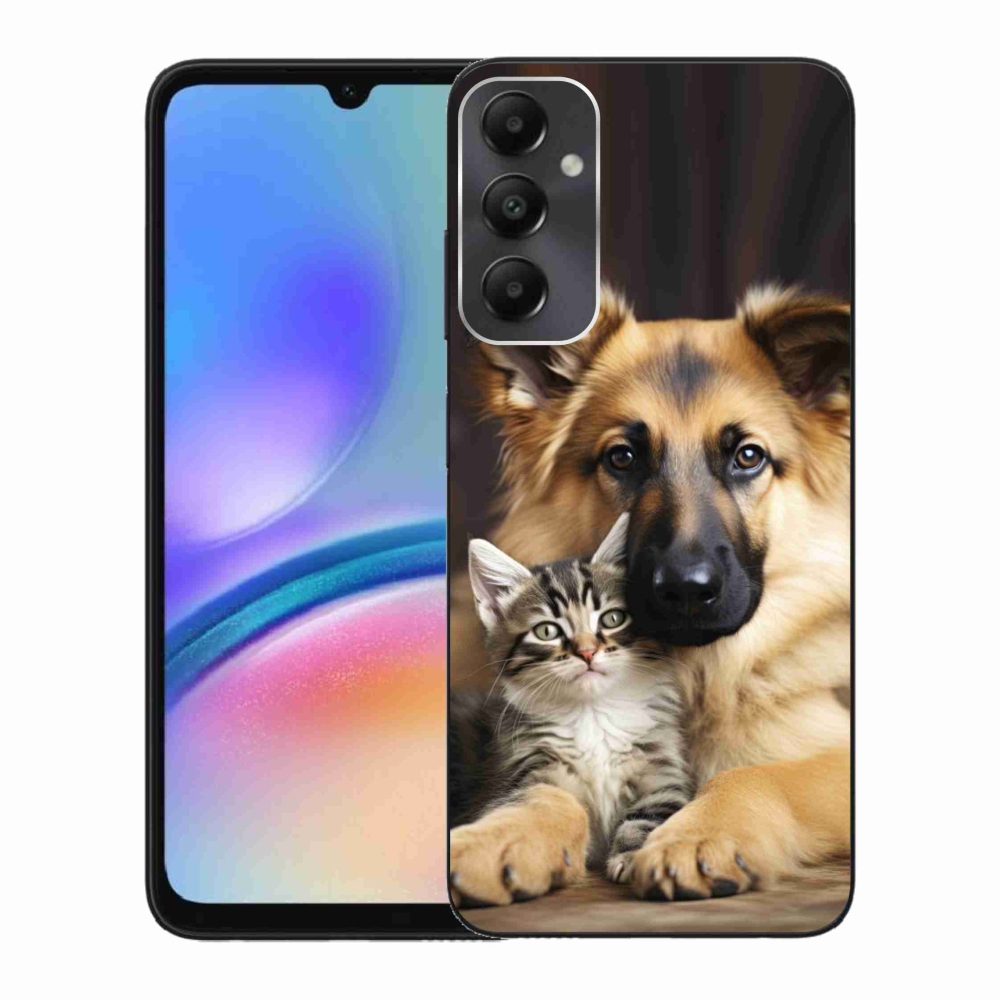 Gélový kryt mmCase na Samsung Galaxy A05s - zvieracie priateľstvo