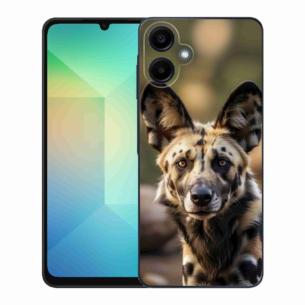 Gélový kryt mmCase Samsung Galaxy A06 - africký divoký pes