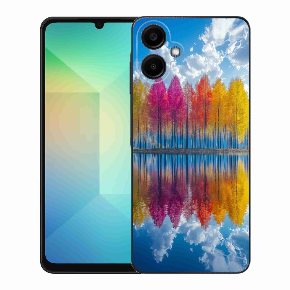 Gélový kryt mmCase na Samsung Galaxy A06 - farebné stromy