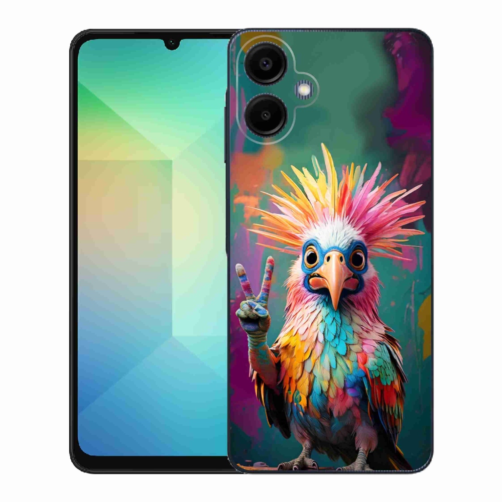 Gélový kryt mmCase na Samsung Galaxy A06 - farebný rebel