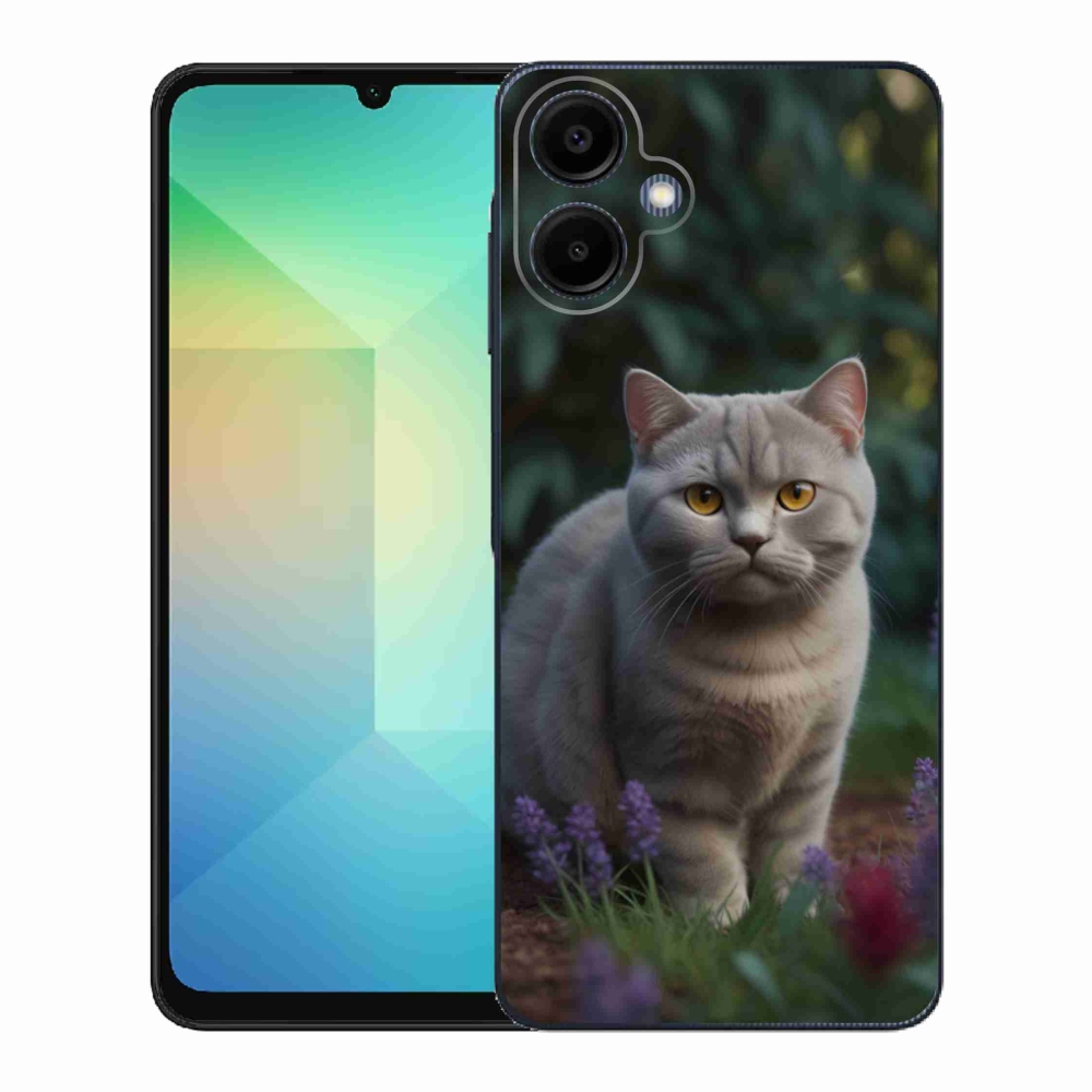 Gélový kryt mmCase na Samsung Galaxy A06 - britská mačka