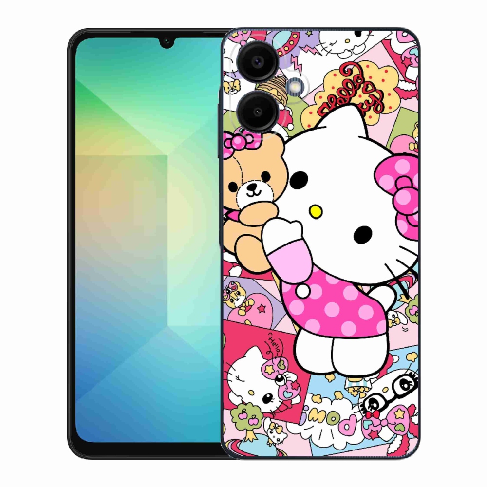 Gélový kryt mmCase na Samsung Galaxy A06 - cute kitty