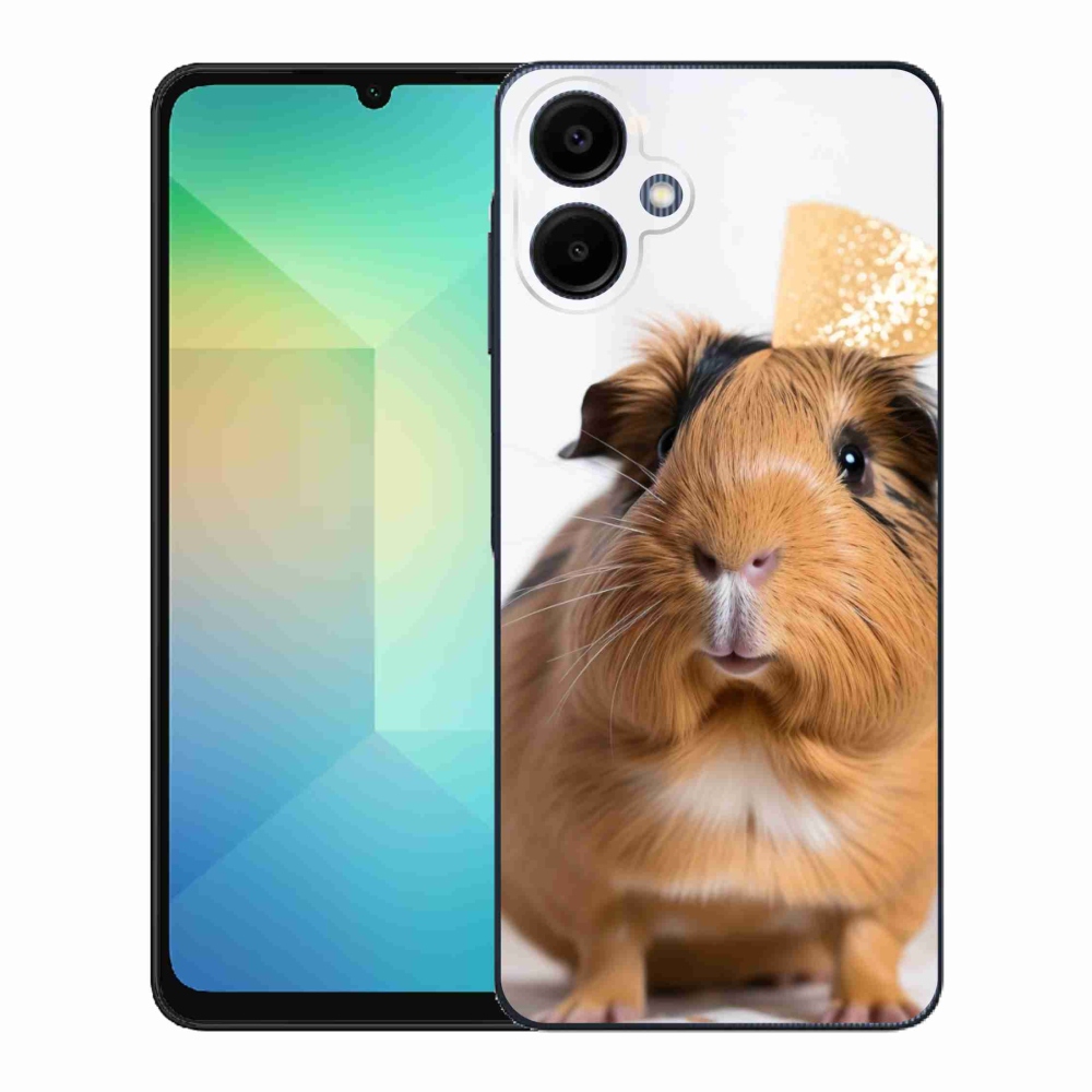 Gélový kryt mmCase na Samsung Galaxy A06 - hnedé morča