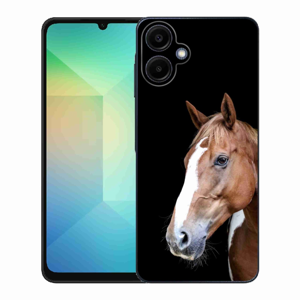 Gélový kryt mmCase na Samsung Galaxy A06 - hnedý kôň 3