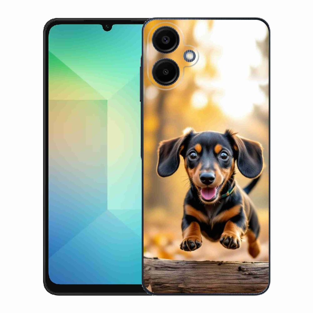 Gélový kryt mmCase na Samsung Galaxy A06 - jazvečík 2