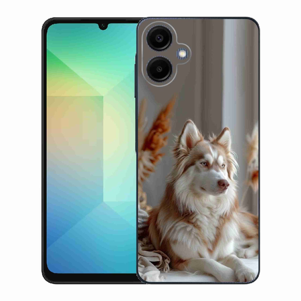 Gélový kryt mmCase na Samsung Galaxy A06 - pokojný sibírsky husky
