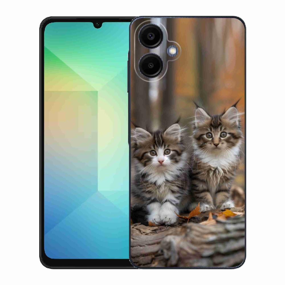 Gélový kryt mmCase na Samsung Galaxy A06 - mačacie duo 3