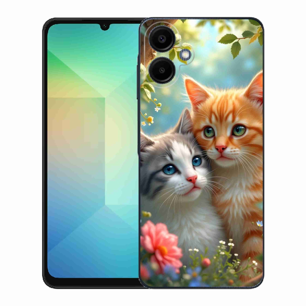 Gélový kryt mmCase na Samsung Galaxy A06 - mačacia láska 2