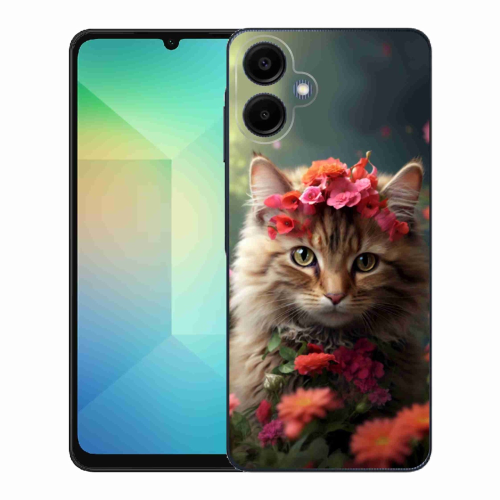 Gélový kryt mmCase na Samsung Galaxy A06 - mačacia princezná