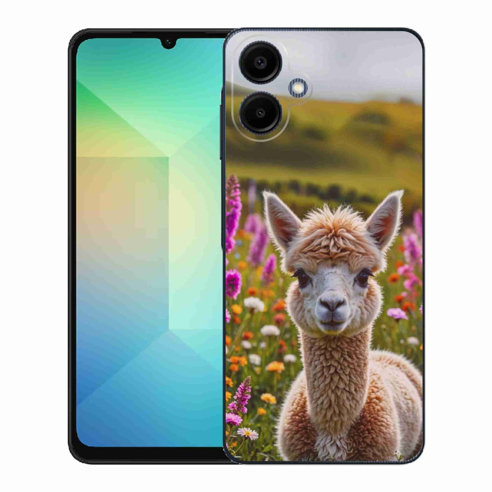 Gélový kryt mmCase na Samsung Galaxy A06 - lama na lúke