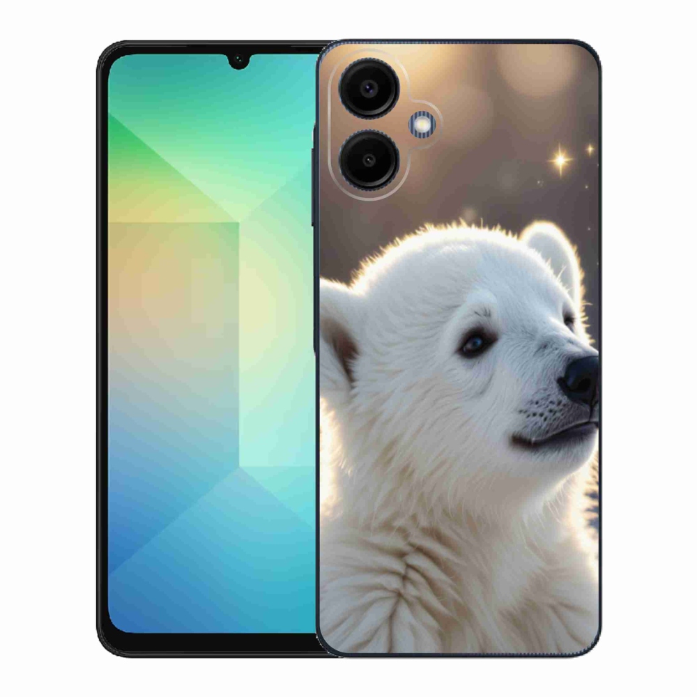 Gélový kryt mmCase na Samsung Galaxy A06 - ľadový medveď