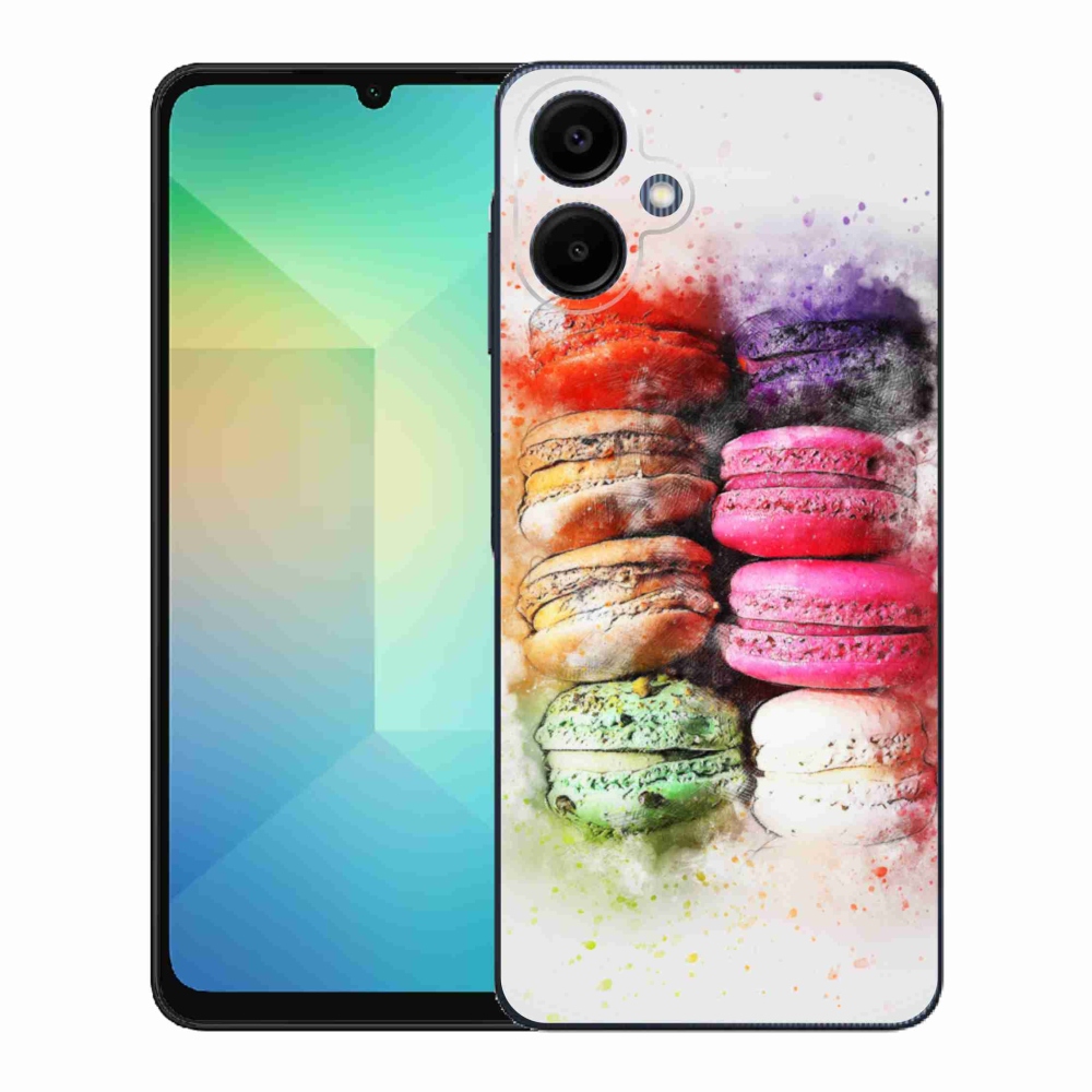 Gélový kryt mmCase na Samsung Galaxy A06 - makrónky