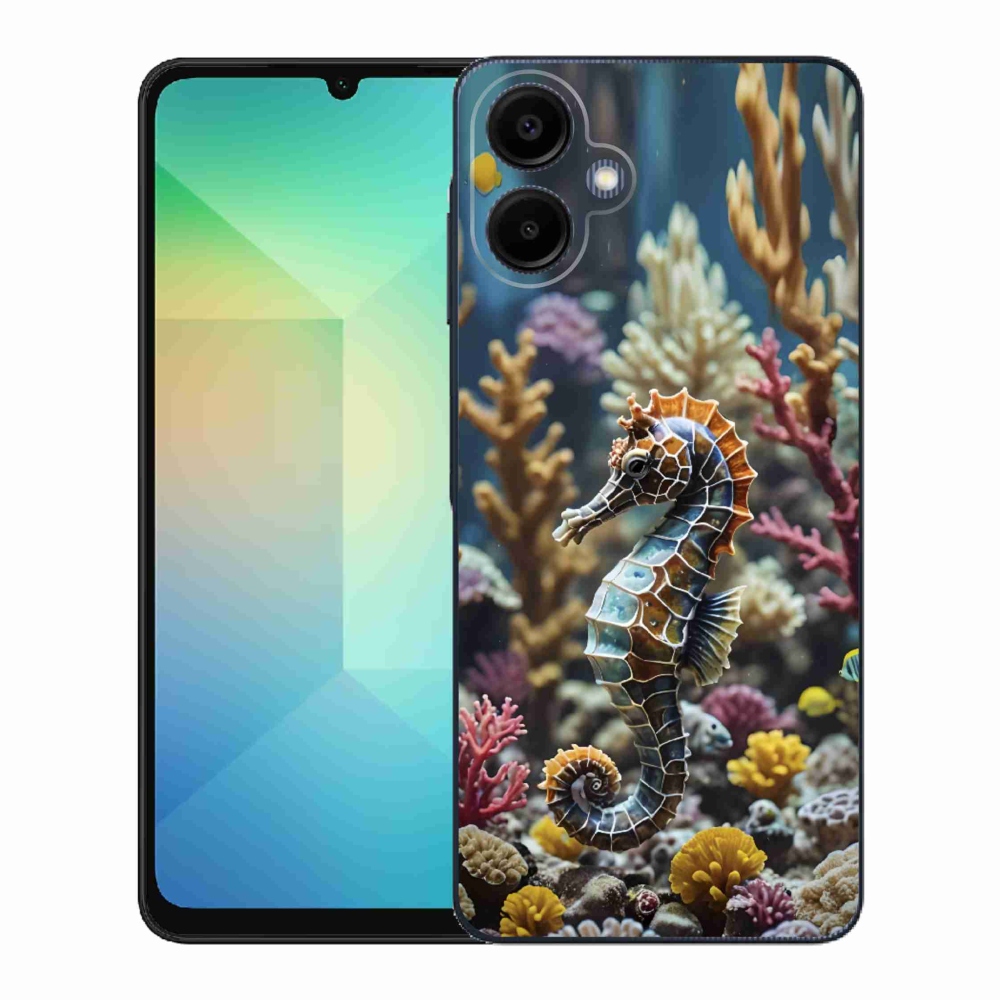 Gélový kryt mmCase na Samsung Galaxy A06 - morský koník 2