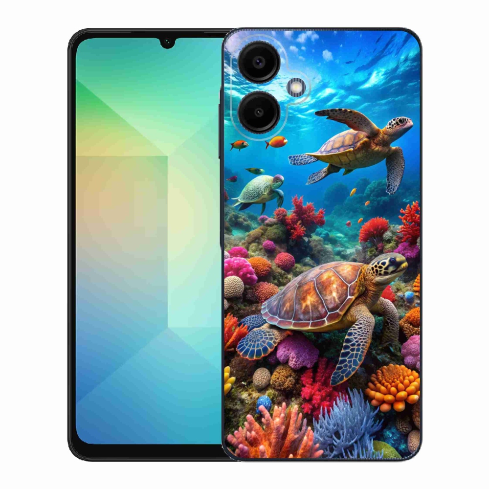 Gélový kryt mmCase na Samsung Galaxy A06 - morský svet 2