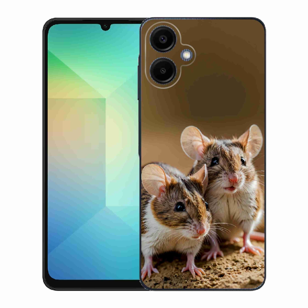 Gélový kryt mmCase na Samsung Galaxy A06 - myší duo