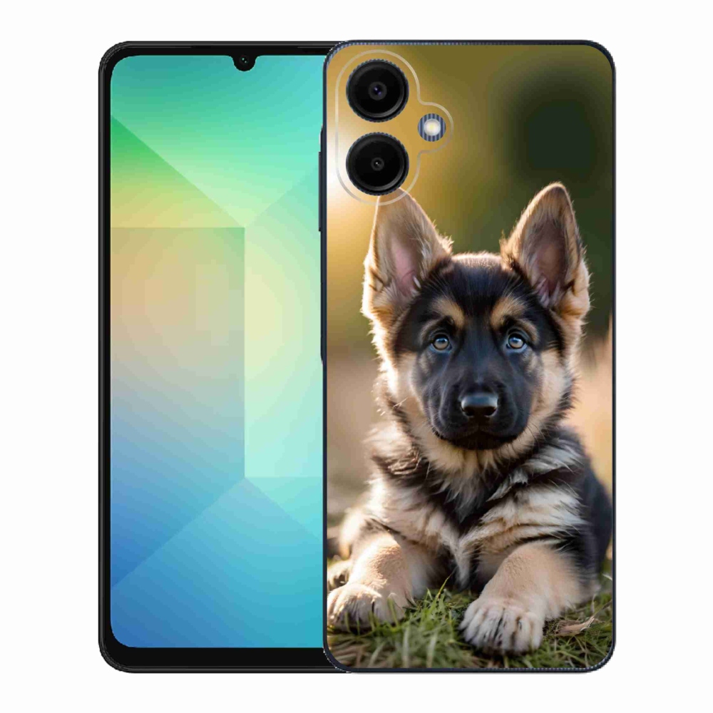Gélový kryt mmCase na Samsung Galaxy A06 - nemecký ovčiak v prírode