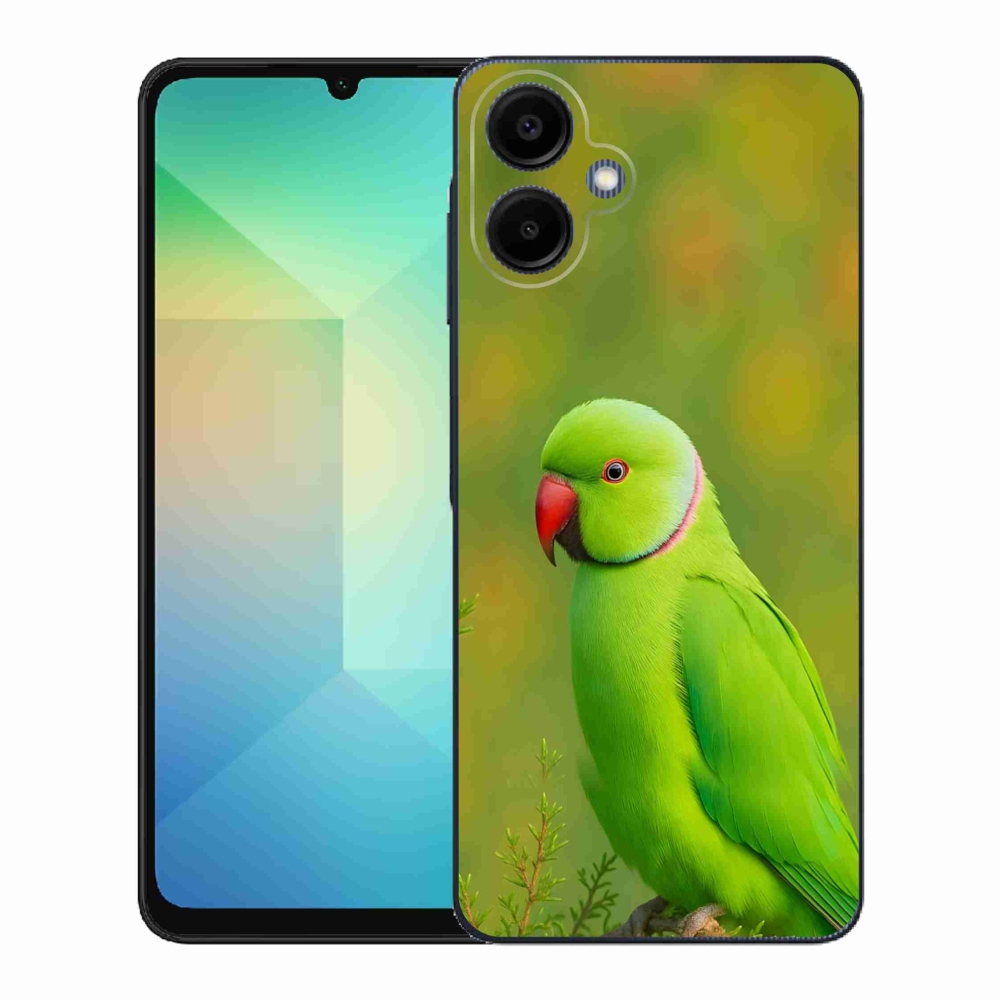 Gélový kryt mmCase na Samsung Galaxy A06 - papagáj Alexandr 2