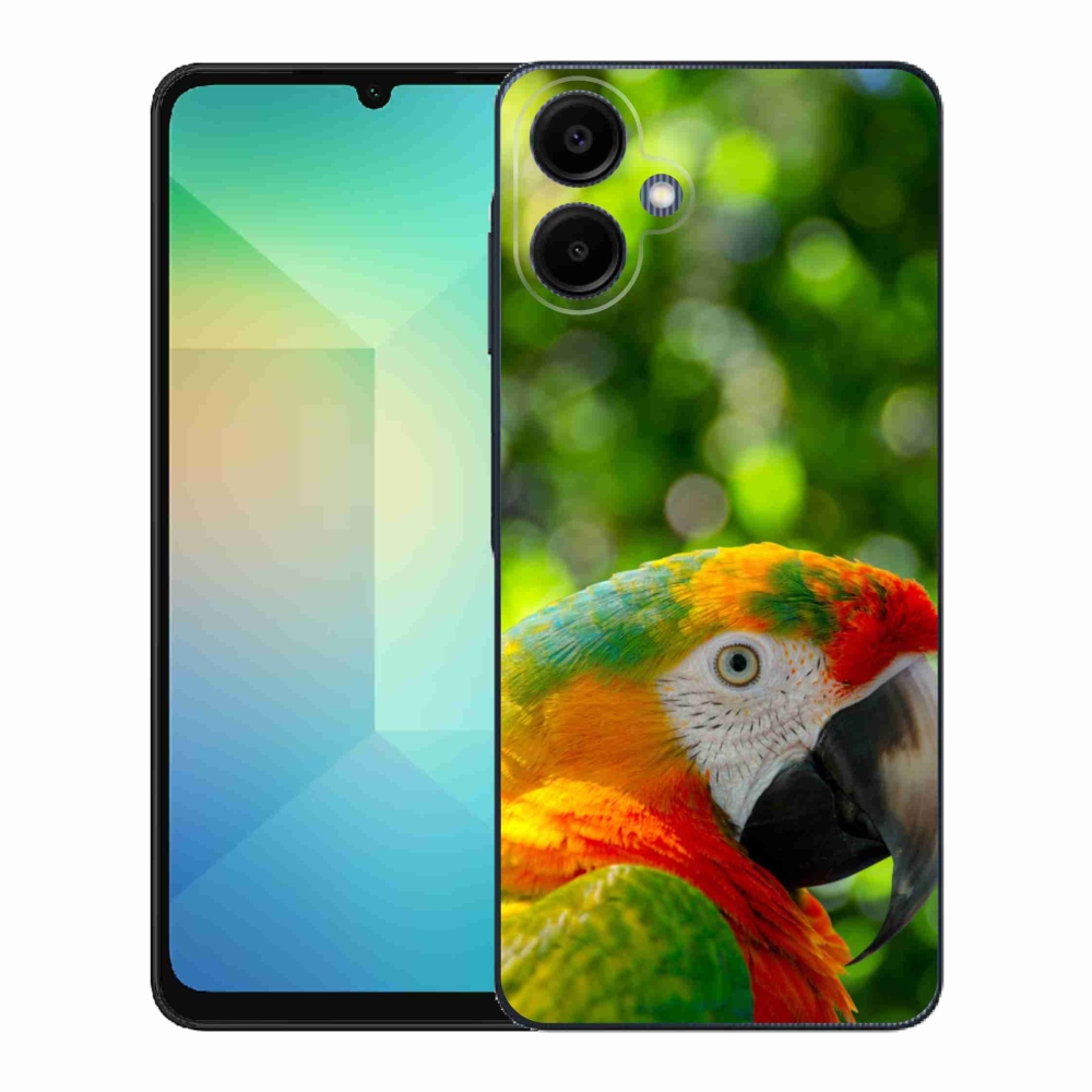 Gélový kryt mmCase na Samsung Galaxy A06 - papagáj ara 3